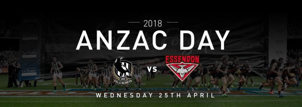 AFL Anzac Day Match - pre and post match entertainment [Melbourne]