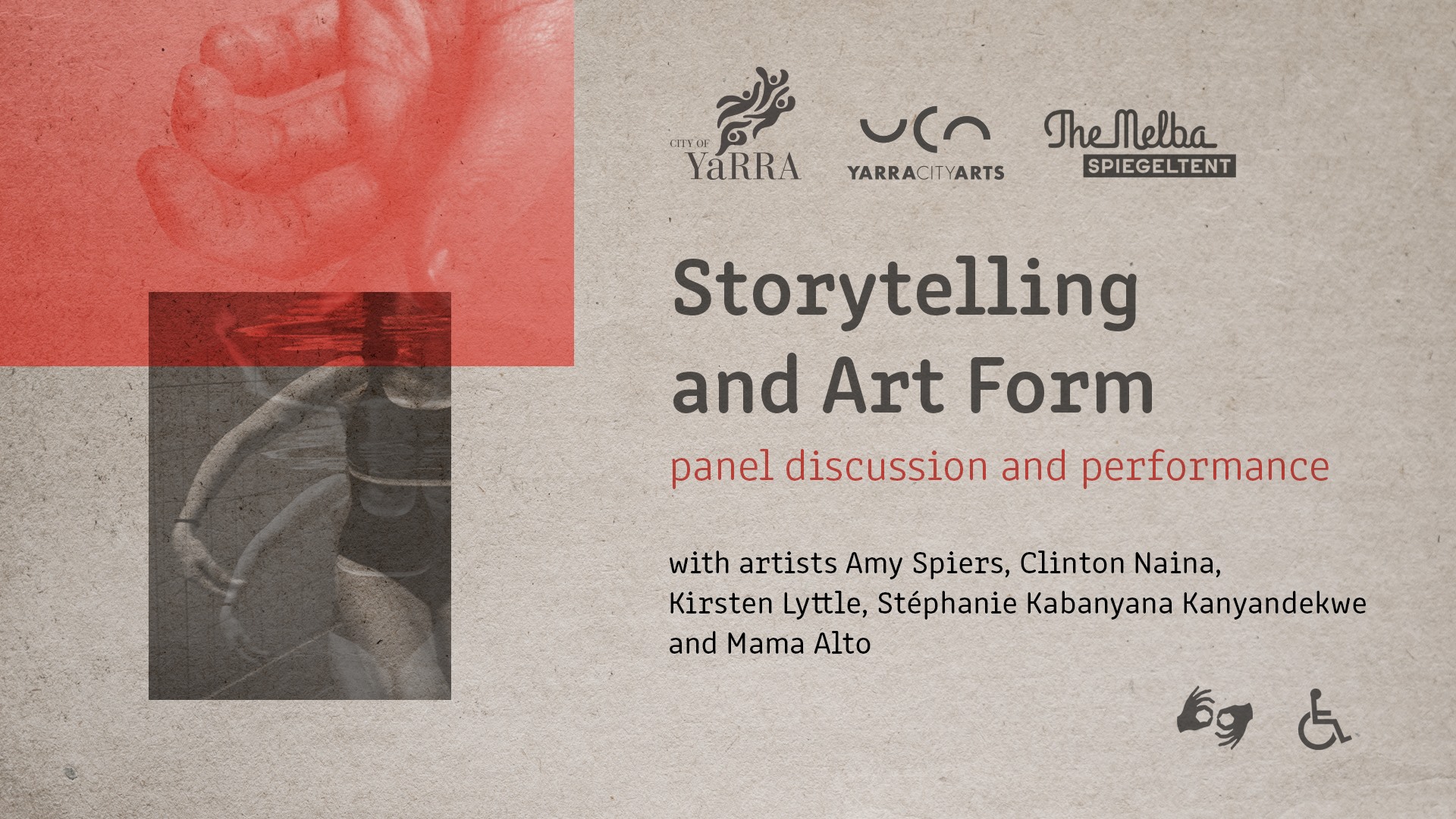 Storytelling, Narrative and Art Form - a Panel Discussion [Melbourne]