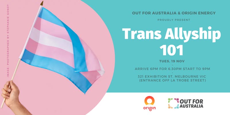 VIC: Trans Allyship 101 [Melbourne]