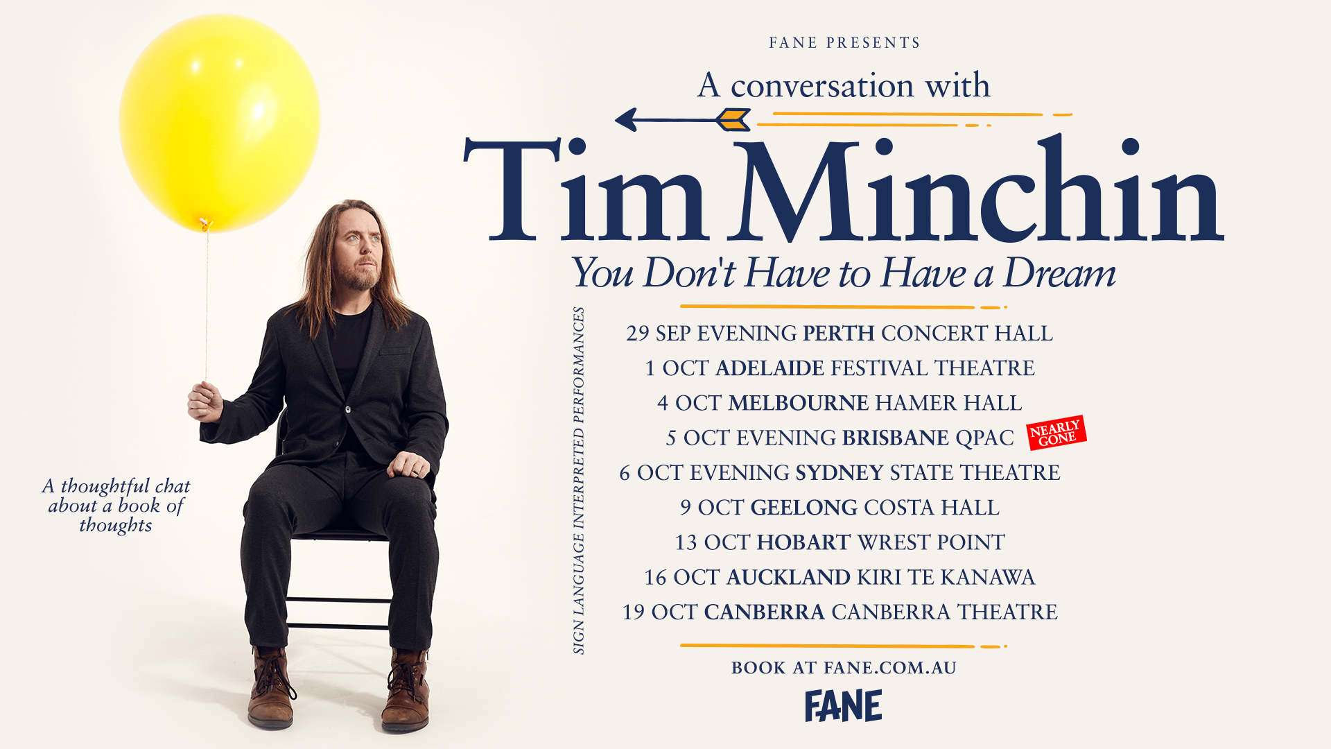 A Conversation with Tim Minchin [Auckland]