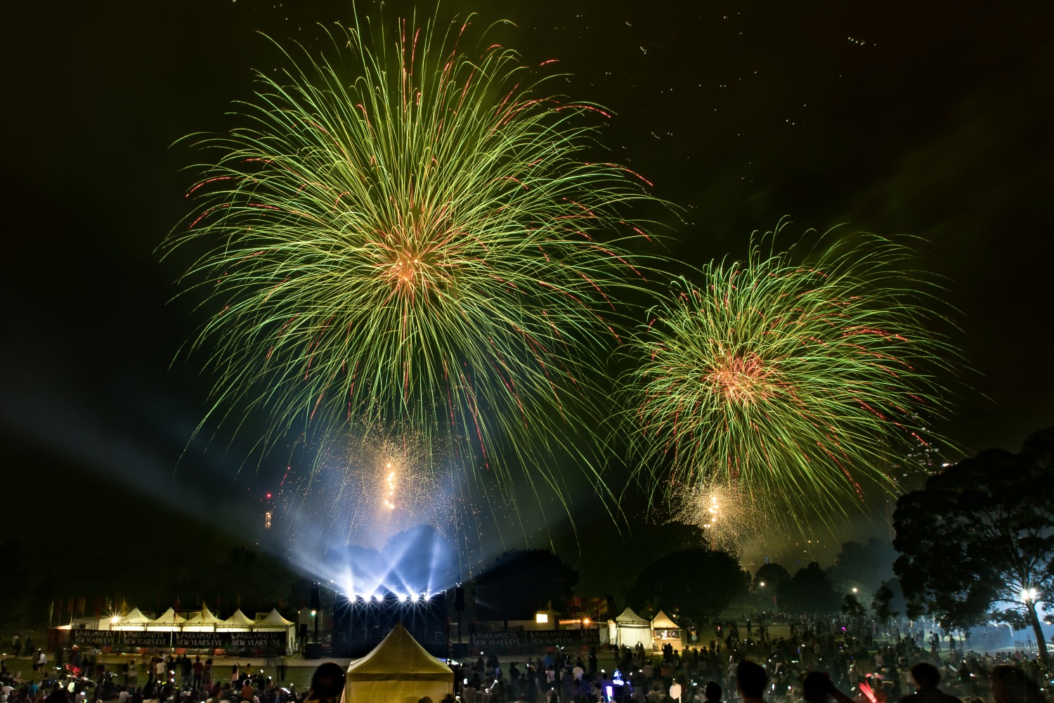 New Year's Eve in Parramatta Park [Parramatta, NSW]