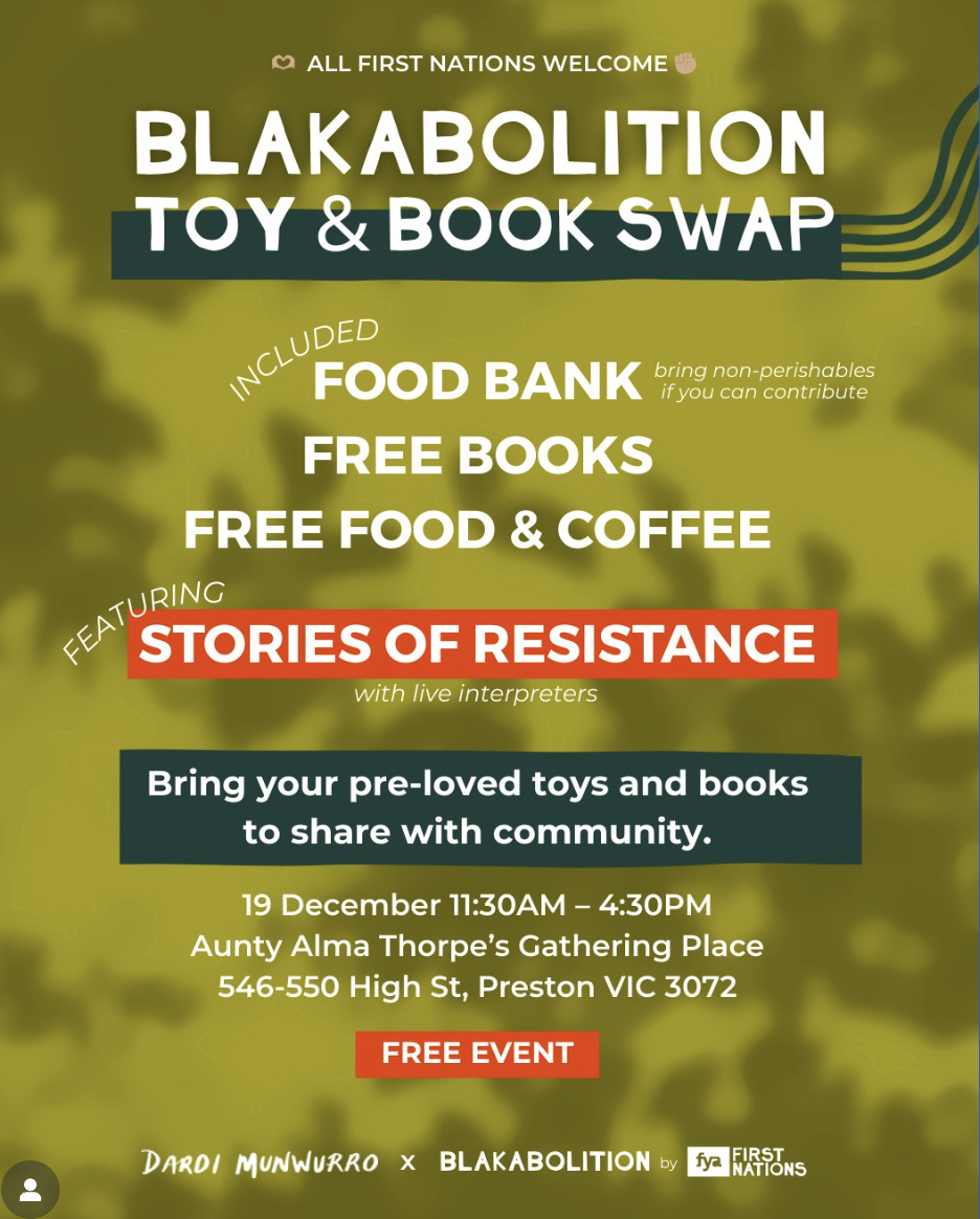 BLAKABOLITION L Toy and Book Swap [Preston]