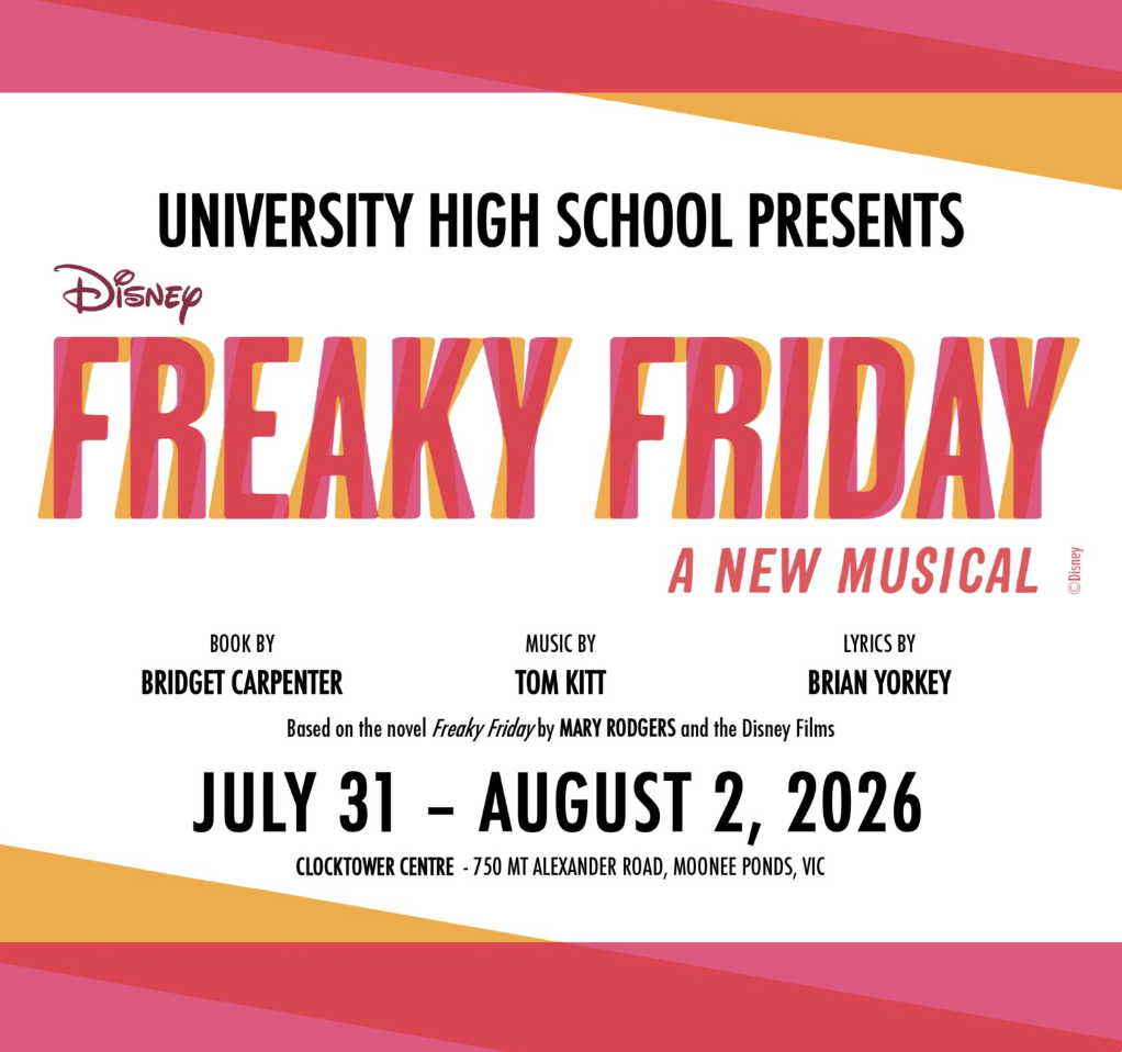University High School presents Disney’s Freaky Friday [Moonee Ponds]