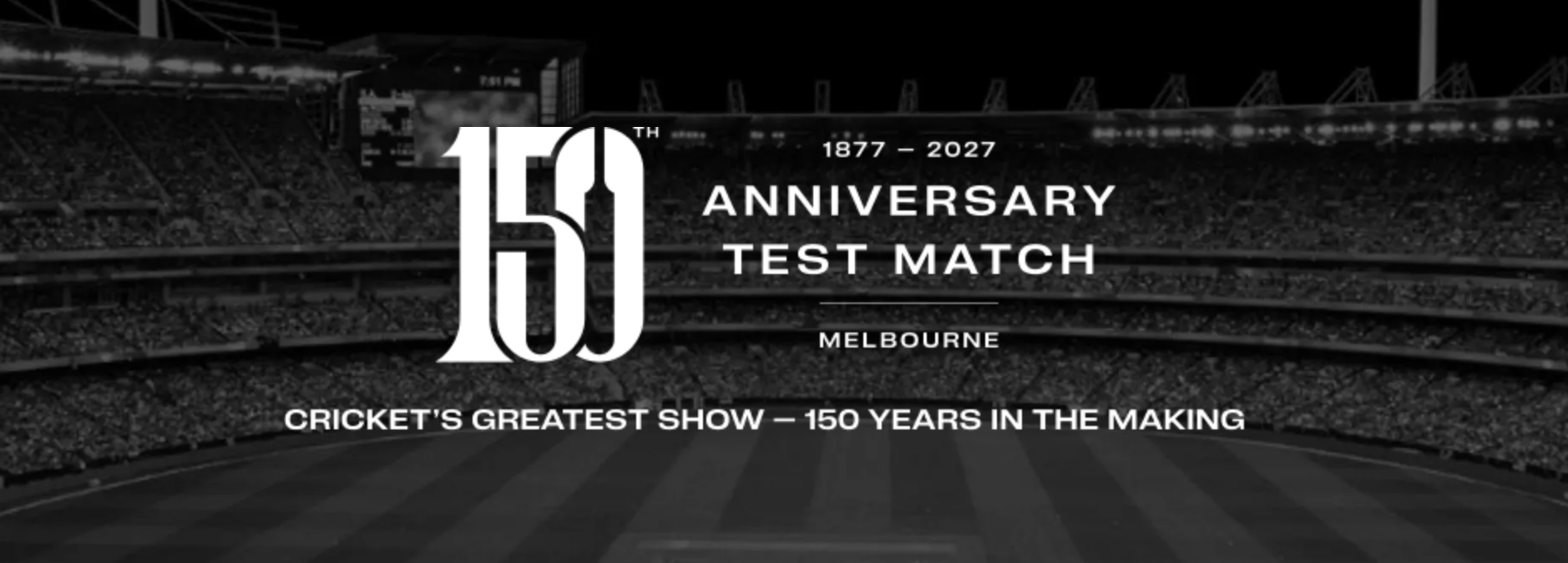 Australia v England: 150th Anniversary Test Match [Melbourne]