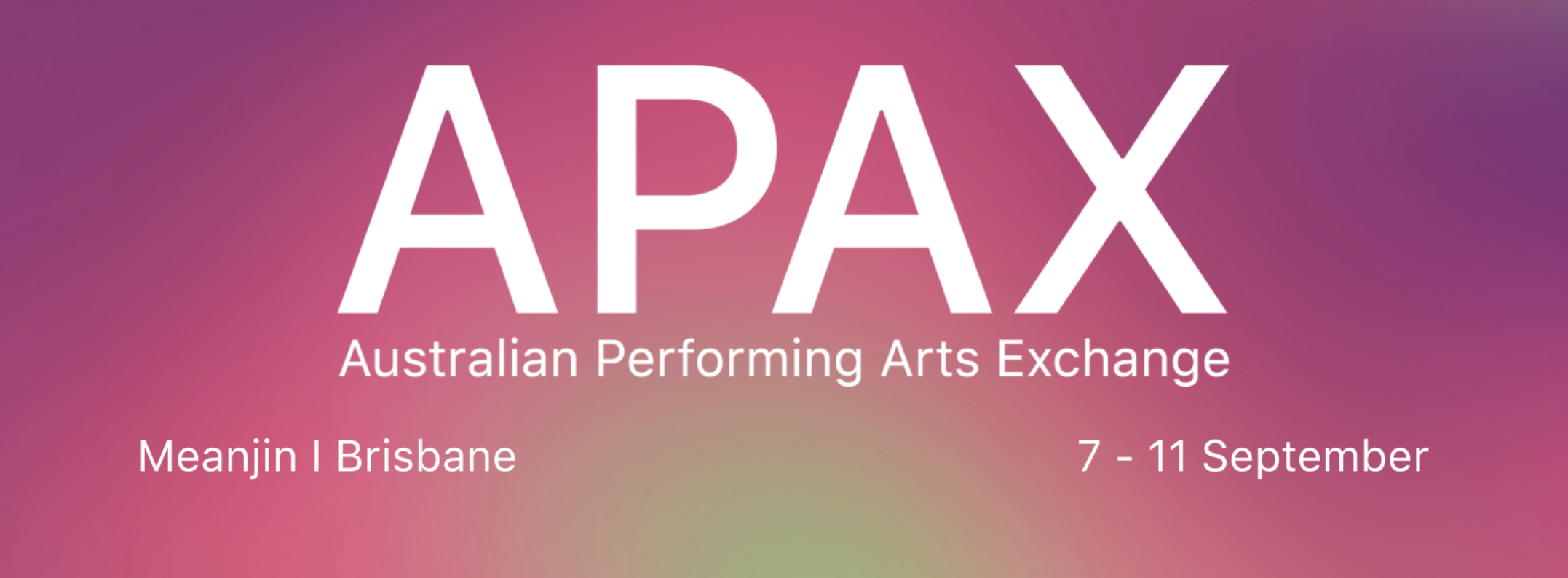 Australian Performing Arts Exchange (APAX) [Brisbane]